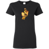 Fire Eighth Note T-shirt - Women / Black / Small - { shop_name }} - Review