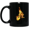 Fire Sixteenth Note Mug - BM11OZ 11 oz. Black Mug / Black / One Size - { shop_name }} - Review