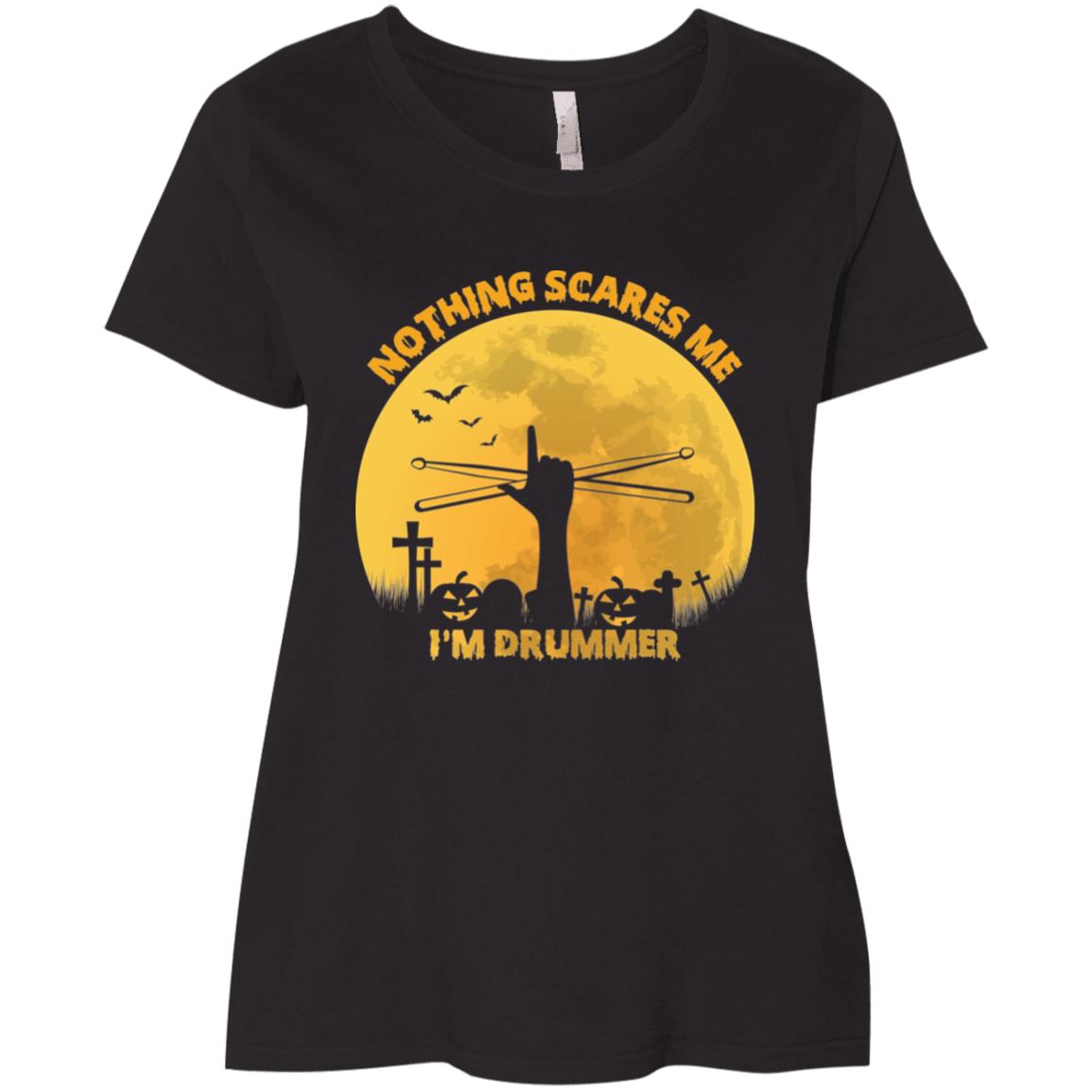 I'M Drummer Curvy T-Shirt