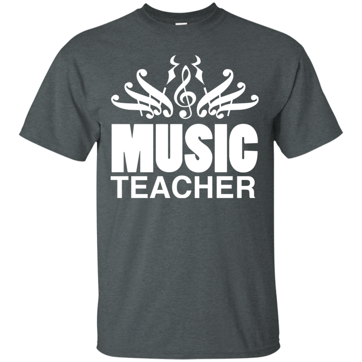 Music Note Teacher T-shirt