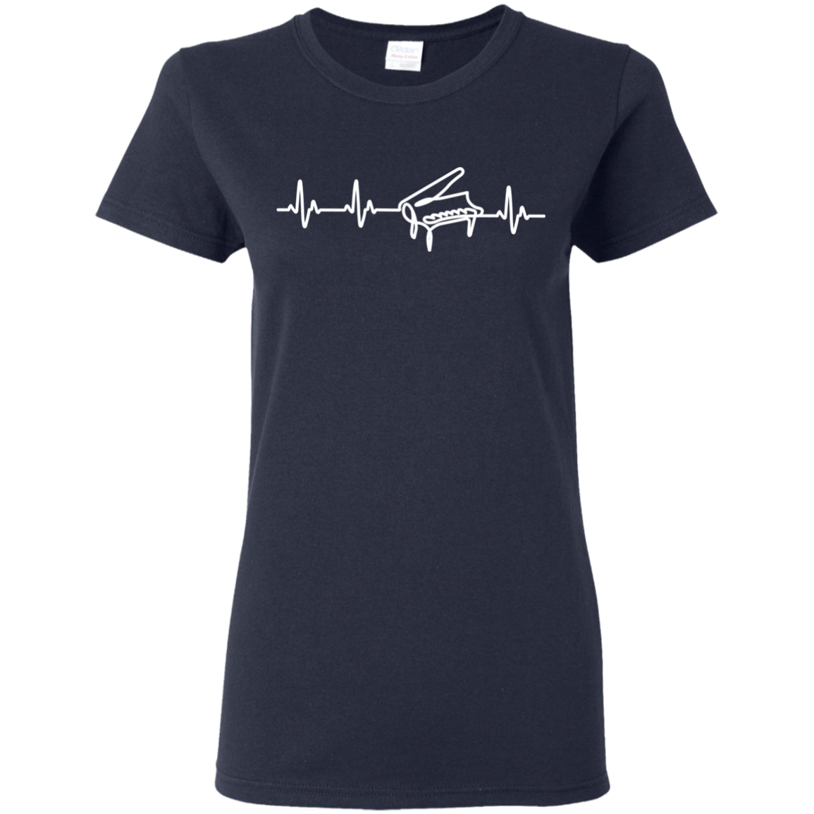 Piano Heart Beat T-shirt