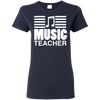 Music Teacher Lover Note T-shirt