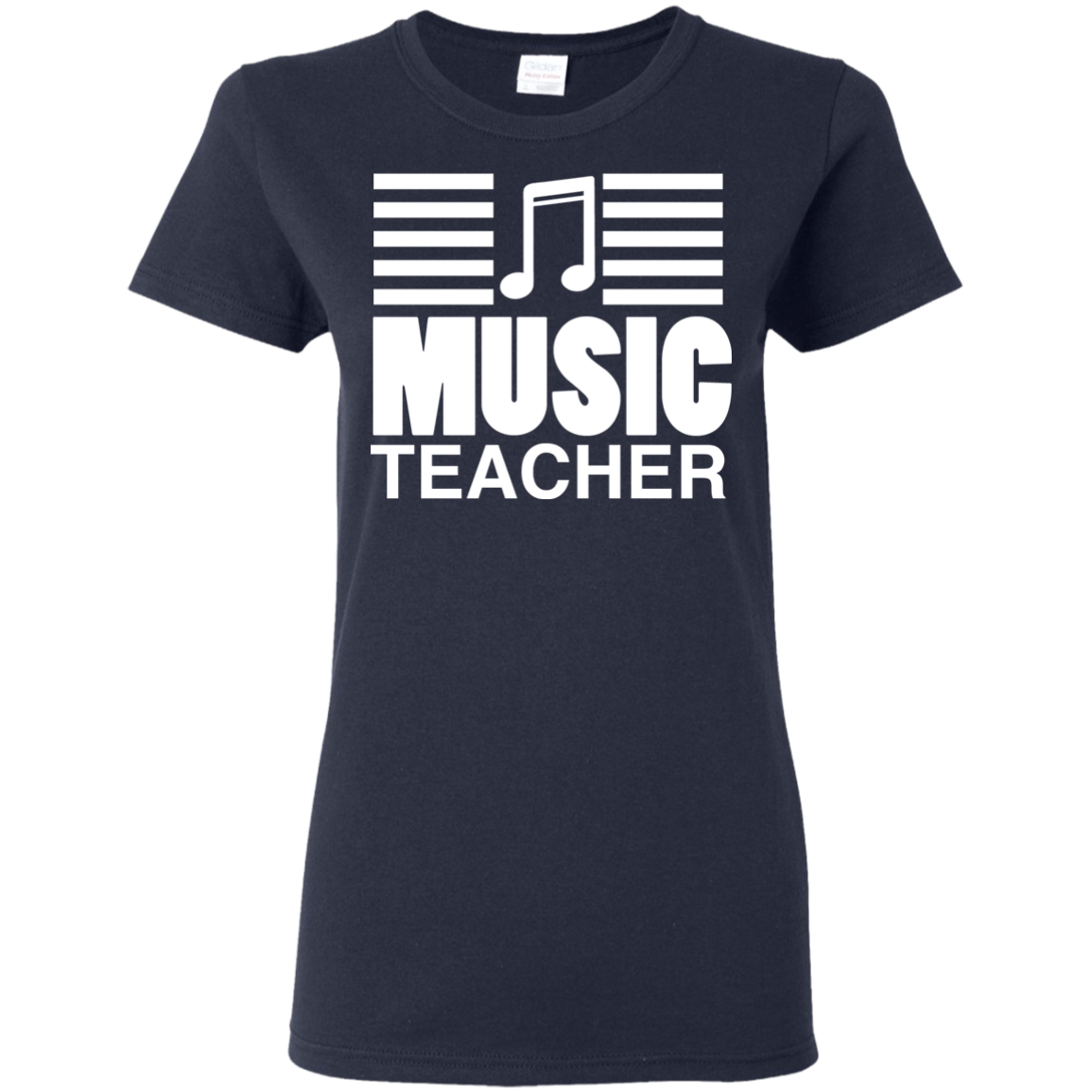Music Teacher Lover Note T-shirt