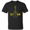 Guitar Icon T-shirt - Men / Black / S - { shop_name }} - Review