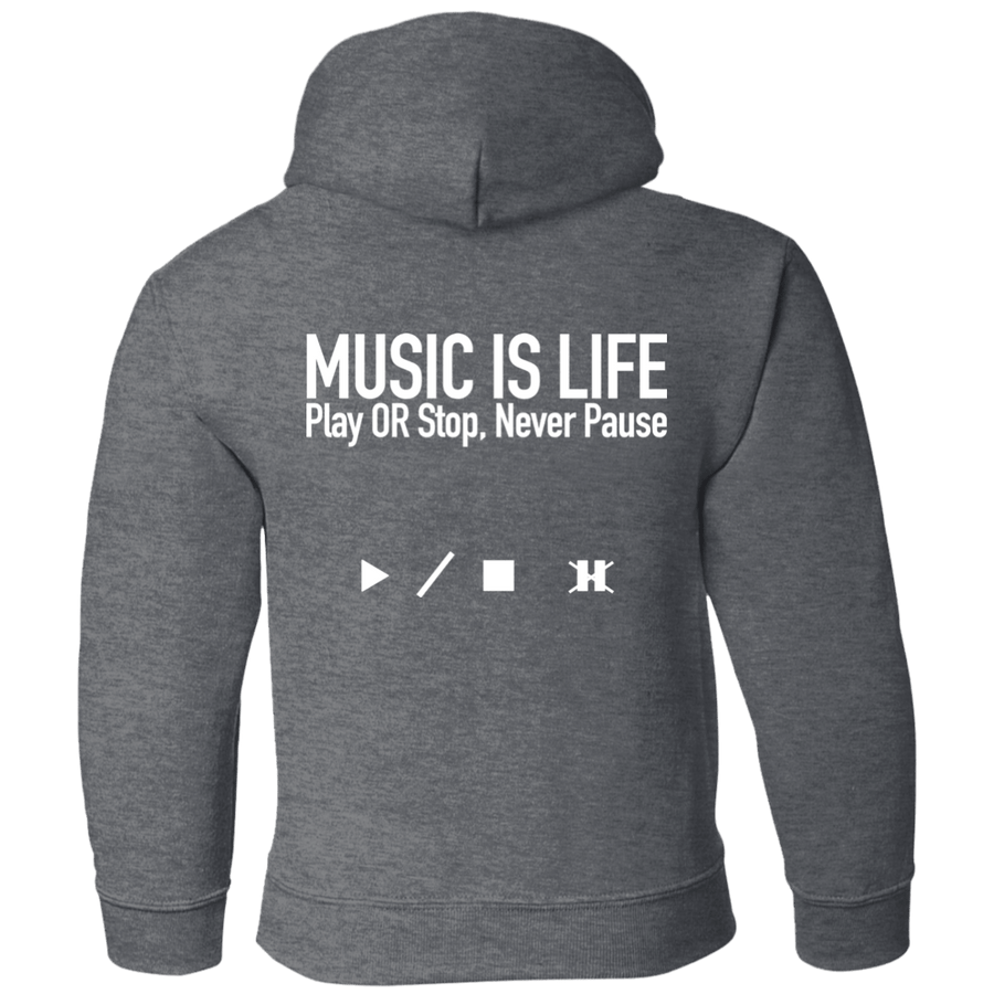 MUSIC IS LIFE Pullover Hoodie