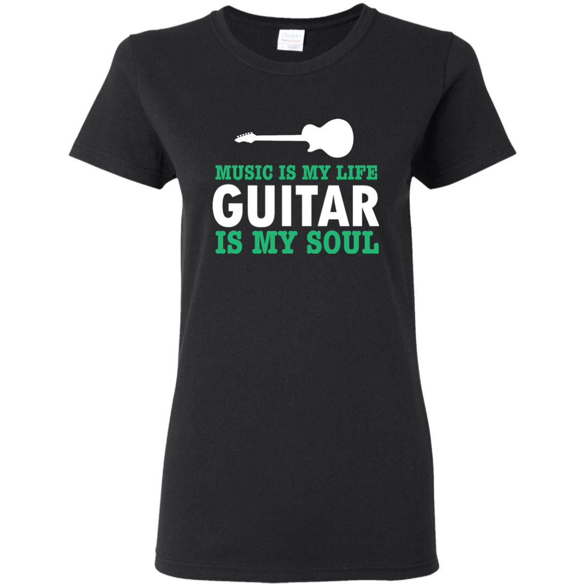 Music is my life Guitar is my soul  T-shirt