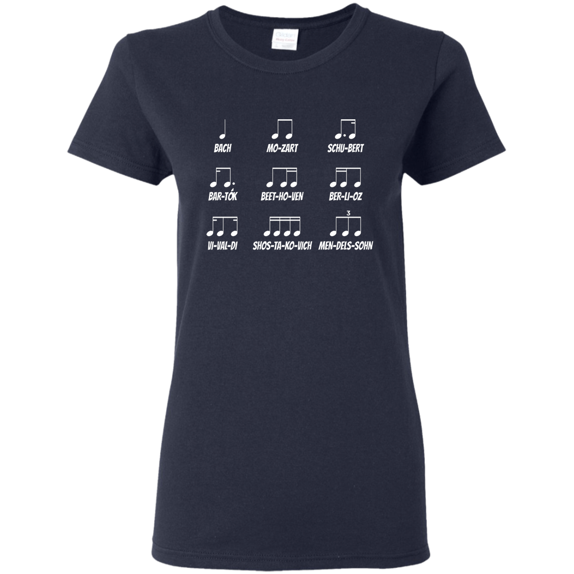 Multiple Musical Notes Unicode Character T-shirt