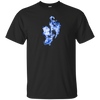 Blue Fire Eighth Note T-shirt - Artistic Pod Review