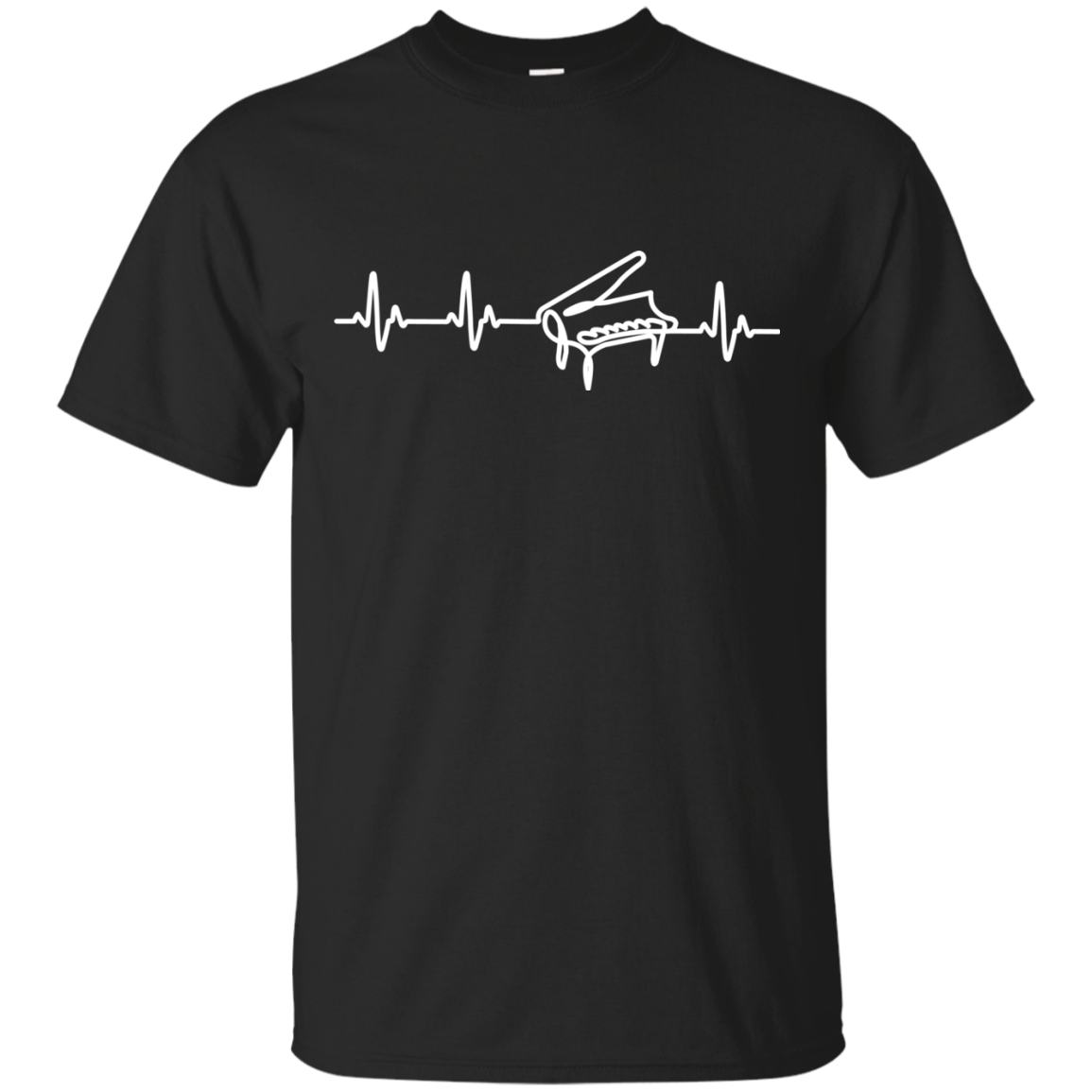 Piano Heart Beat T-shirt