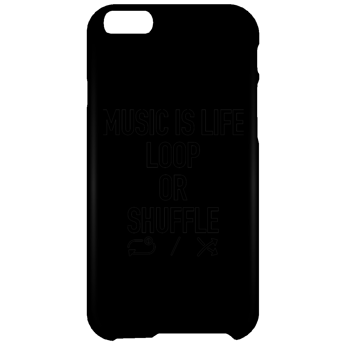 MUSIC IS LIFE iPhone 6 Plus Case