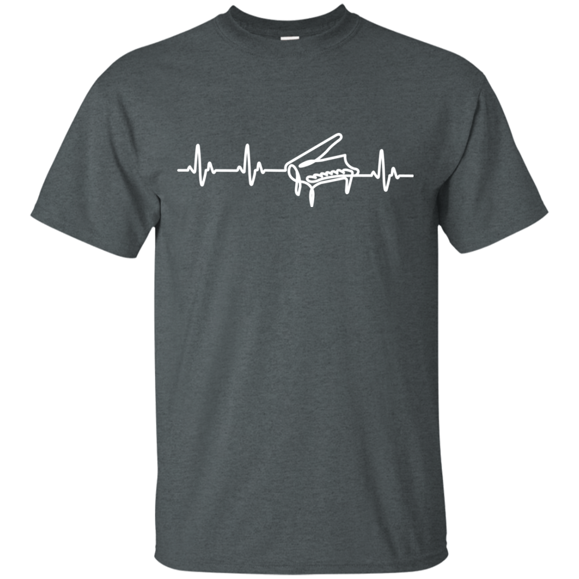 Piano Heart Beat T-shirt