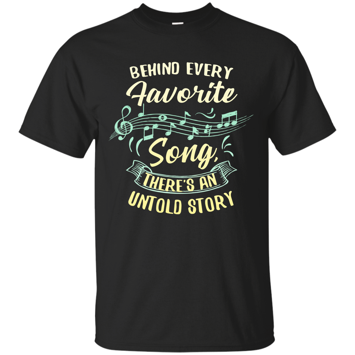 Behind Every Favorite Song T-shirt - Artistic Pod Review