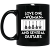 Love One Women And Several Guitar Mug