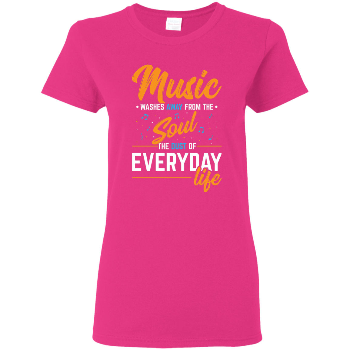 Music Washes Away From The Sound T-shirt