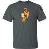 Fire Eighth Note T-shirt - Men / Dark Heather / Small - { shop_name }} - Review
