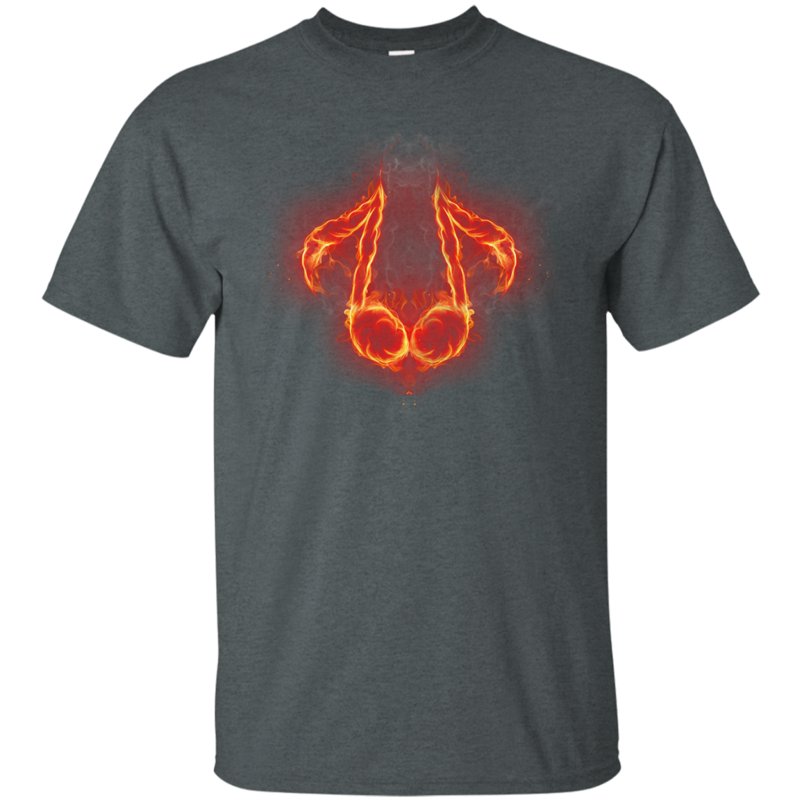Music Burning Flame T-shirt