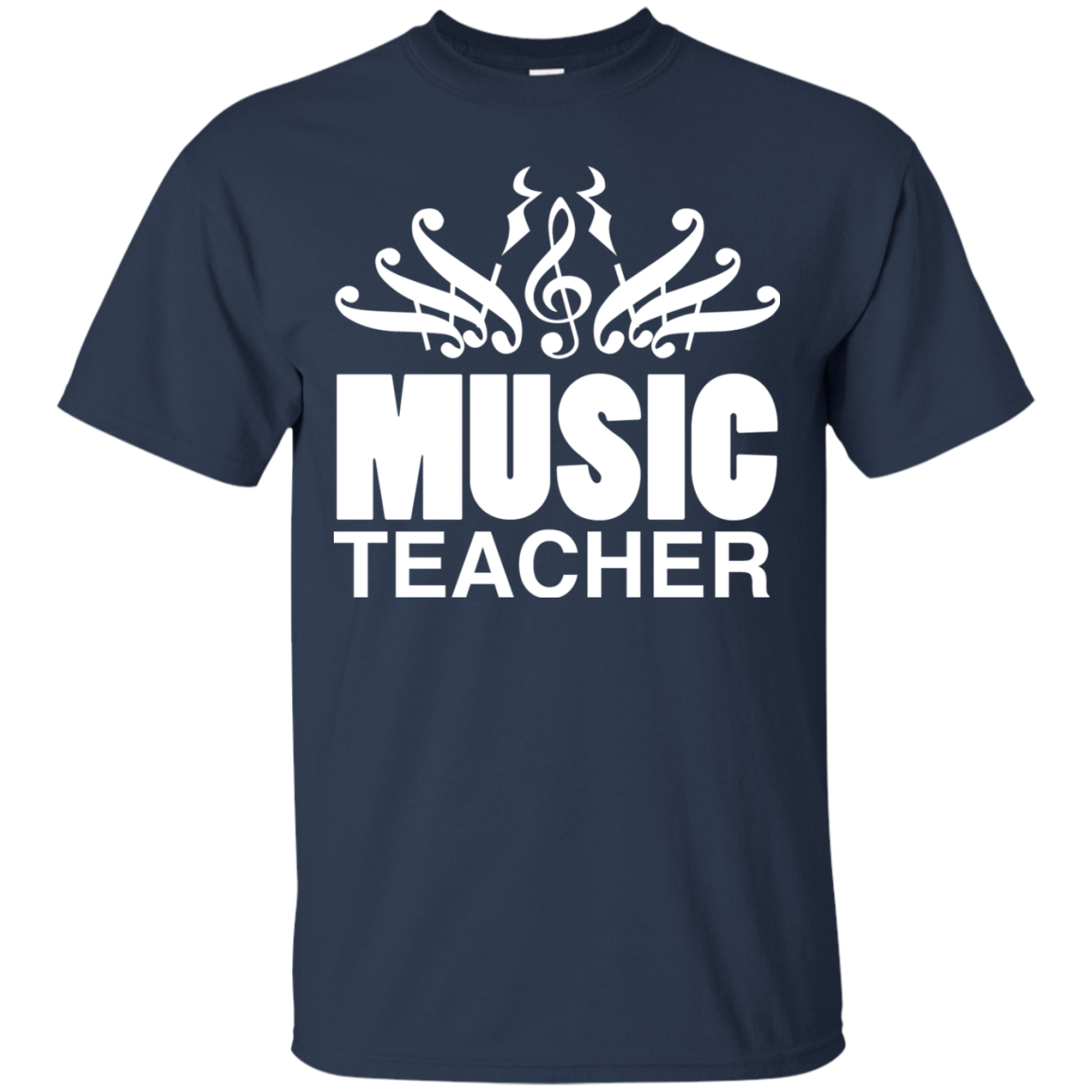 Music Note Teacher T-shirt