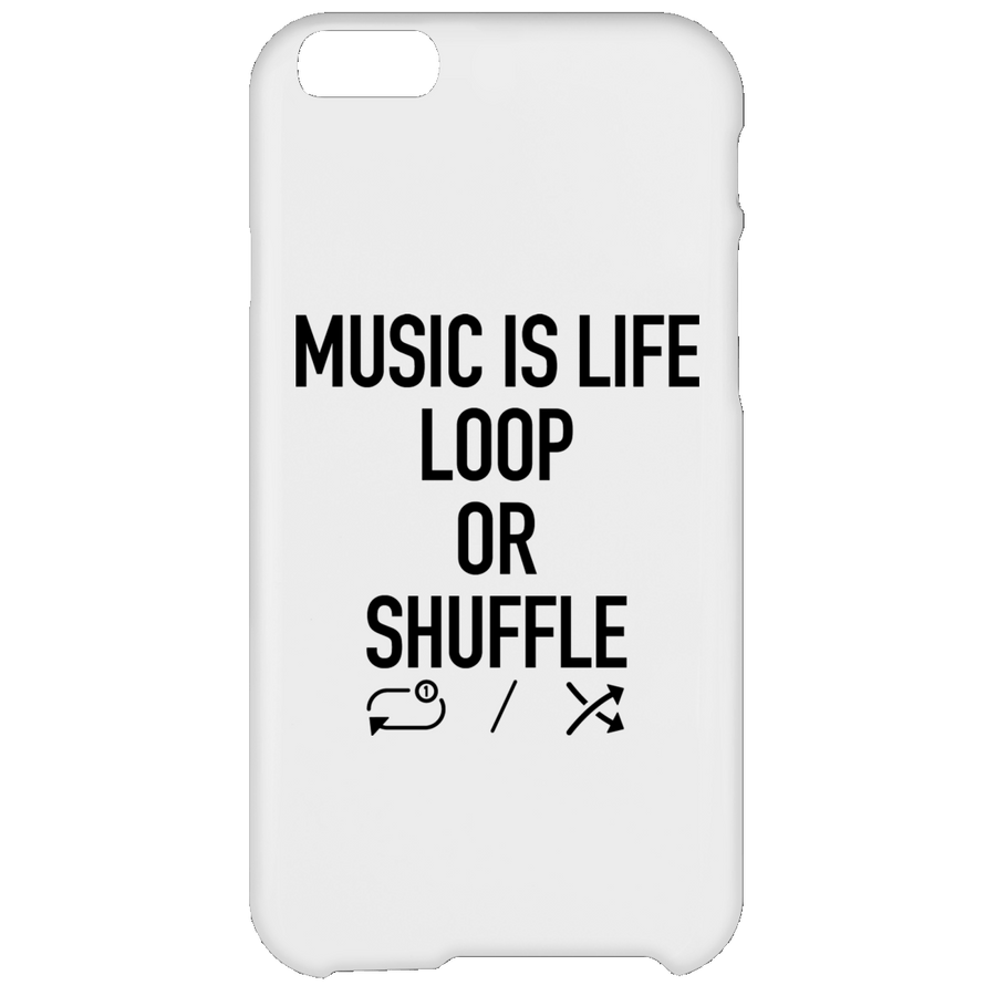 MUSIC IS LIFE iPhone 6 Plus Case