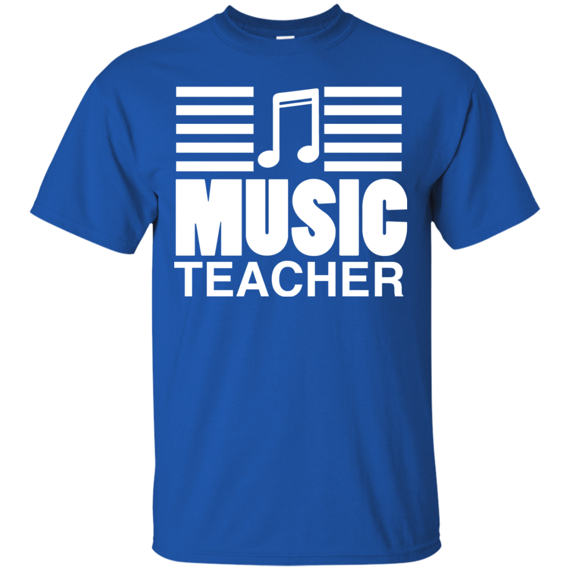 Music Teacher Lover Note T-shirt