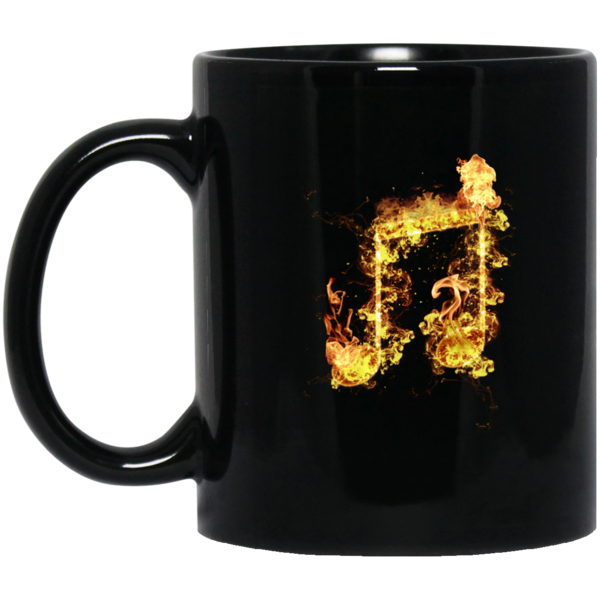 Fire Two Eighth Note T-shirt - Mug / Mug / One Size - { shop_name }} - Review