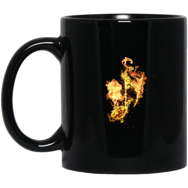 Fire Eighth Note T-shirt - Mug / Mug / One Size - { shop_name }} - Review