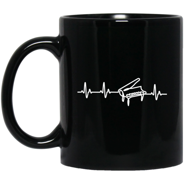 Piano Heart Beat T-shirt