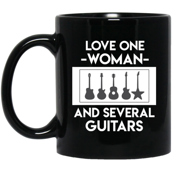 Love One Woman And Several Guitar T-Shirt / Hoodie
