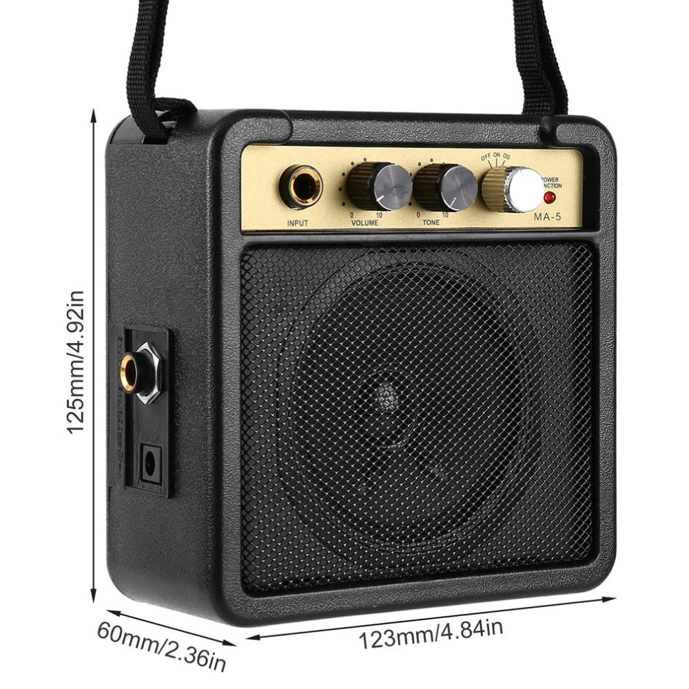 Electric Guitar Mini Amplifier with Speaker