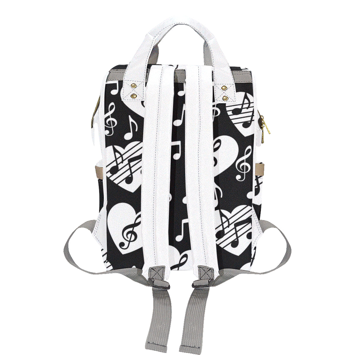 Music Notes Heart Backpack - { shop_name }} - Review