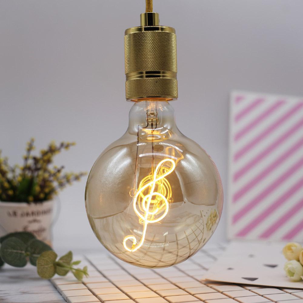 Music Note Decorative Light Bulb