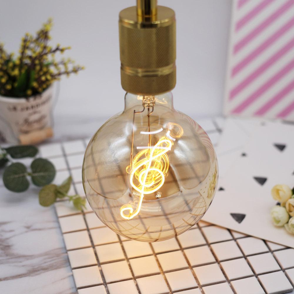 Music Note Decorative Light Bulb