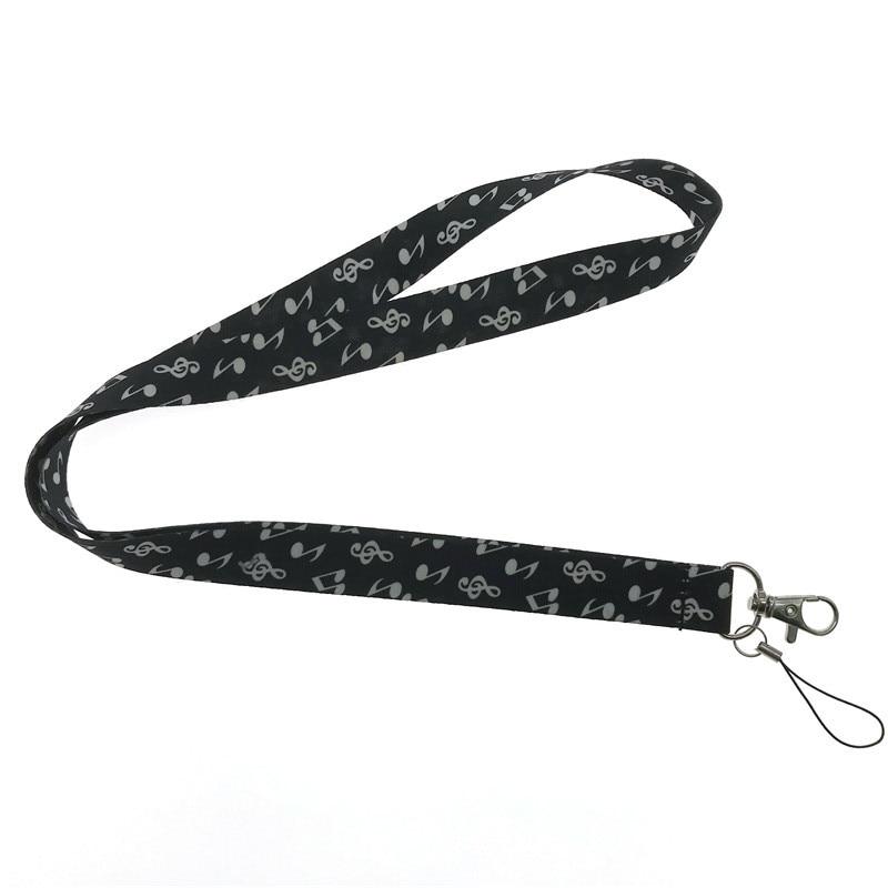 Piano Key Musical Note Neck Strap