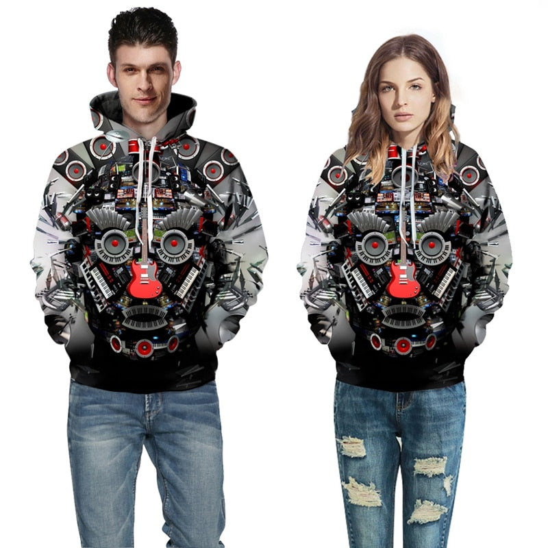 Music Machine Hoodies