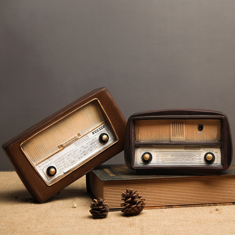 Vintage Radio Resin Ornament