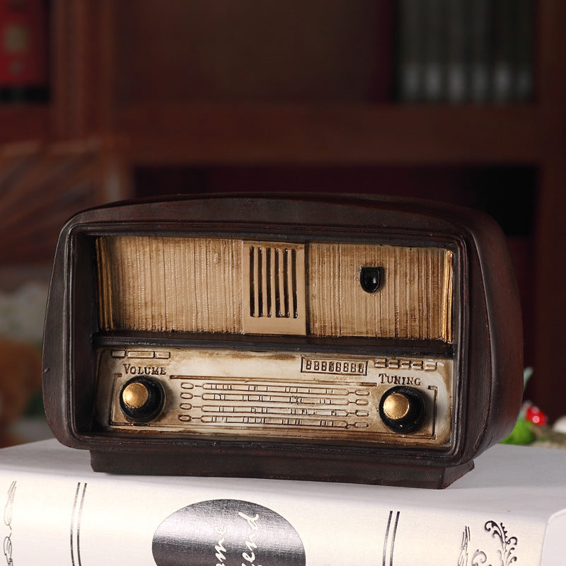 Vintage Radio Resin Ornament