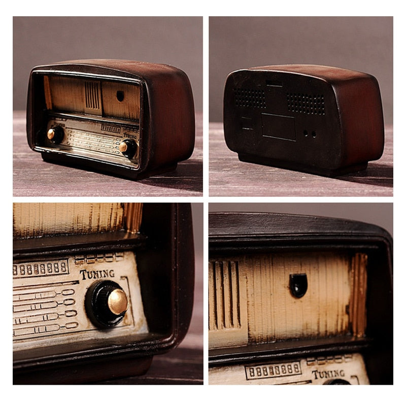 Vintage Radio Resin Ornament