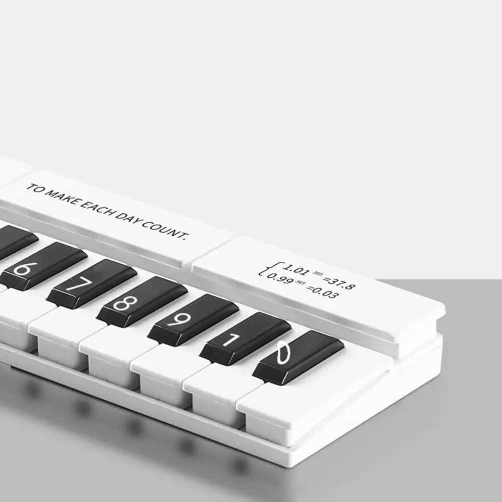 Piano Shape Phone Number Plate