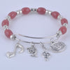Free - Musical Note Beads Bangle - Artistic Pod Review