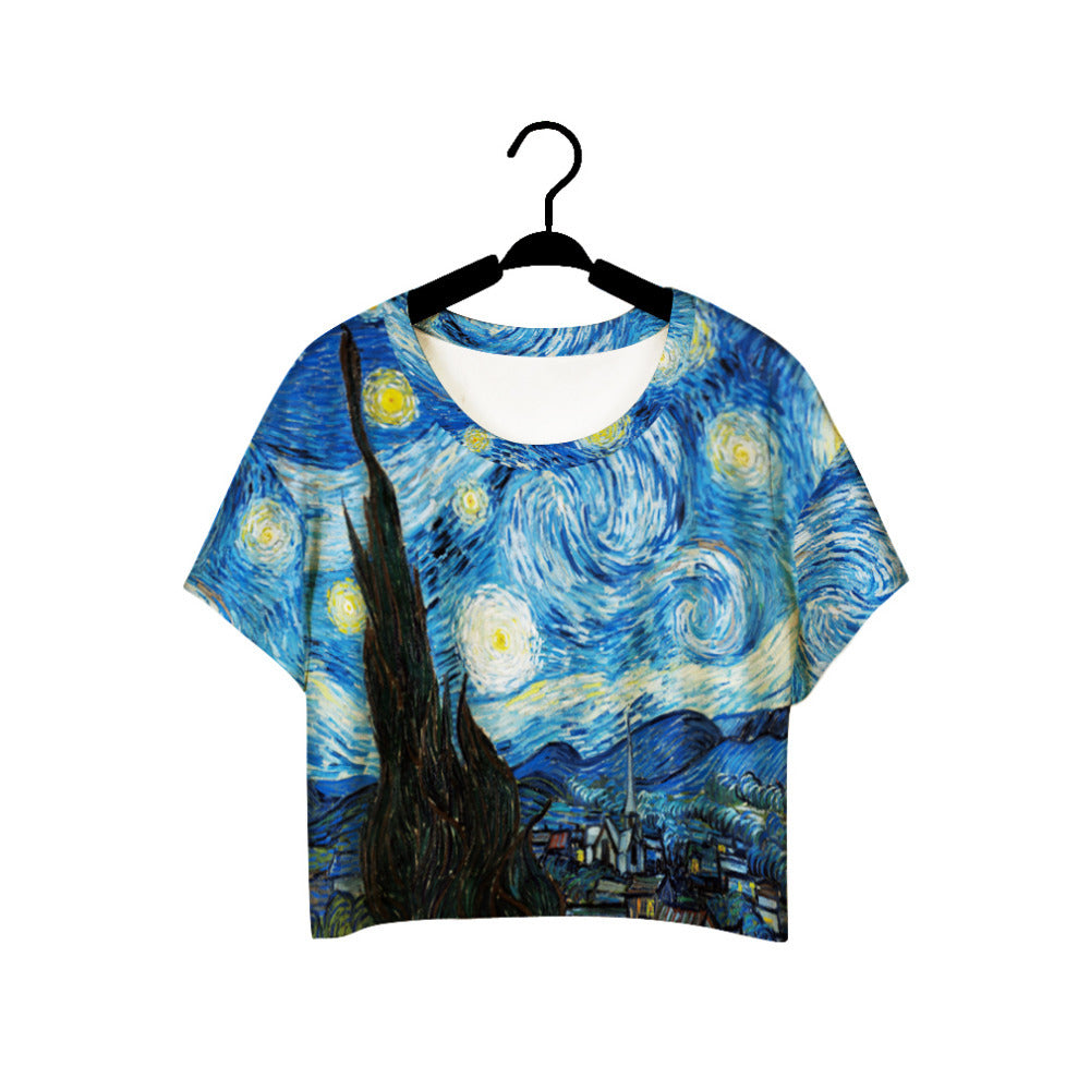 Van Gogh Starry Night Clothing Set