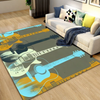 Classical Electric Guitar Area Rug