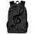 Musical Notes Art Back Pack