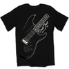 Fashion Guitar Print T-shirt - { shop_name }} - Review