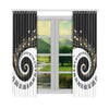 Piano Art Music Window Curtain