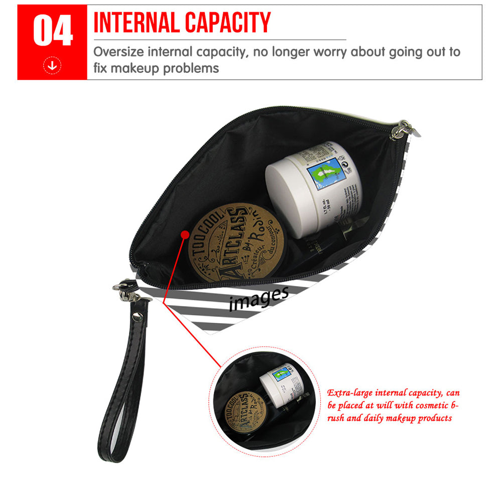 Music Note Cosmetic Bag