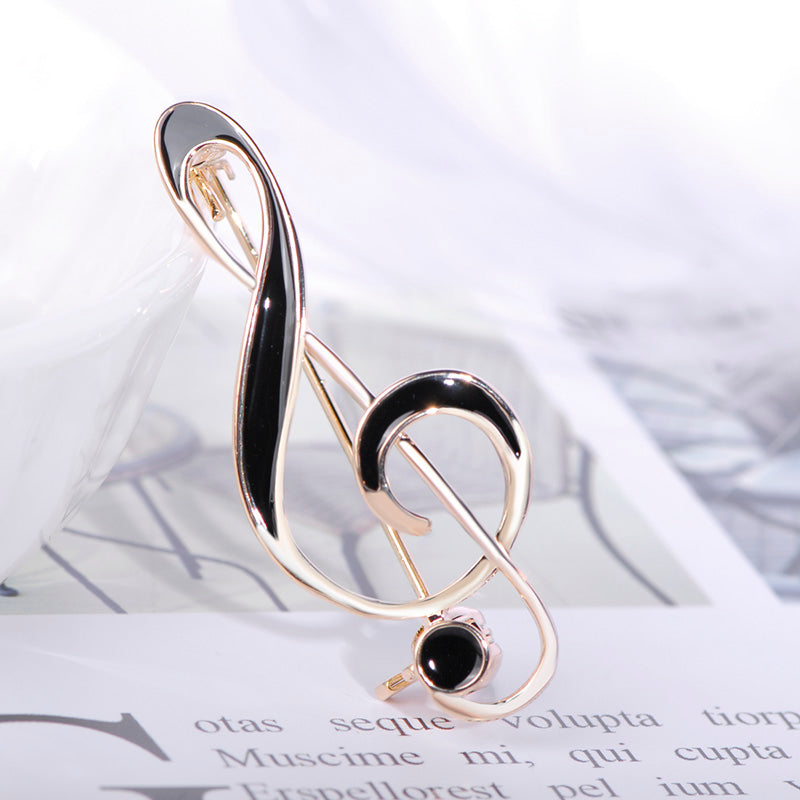 Free - Treble Clef Brooch Pin