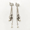 Pearls Music Layered Earrings