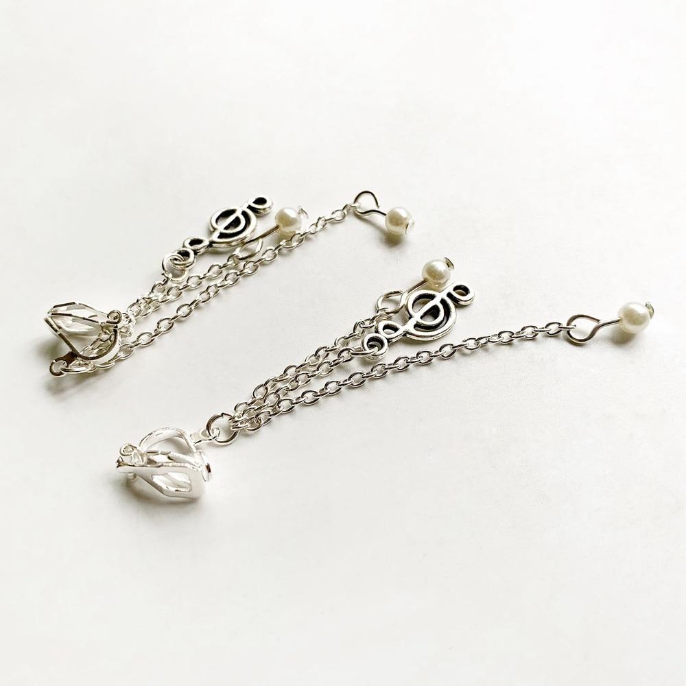 Free - Pearls Music Layered Earrings