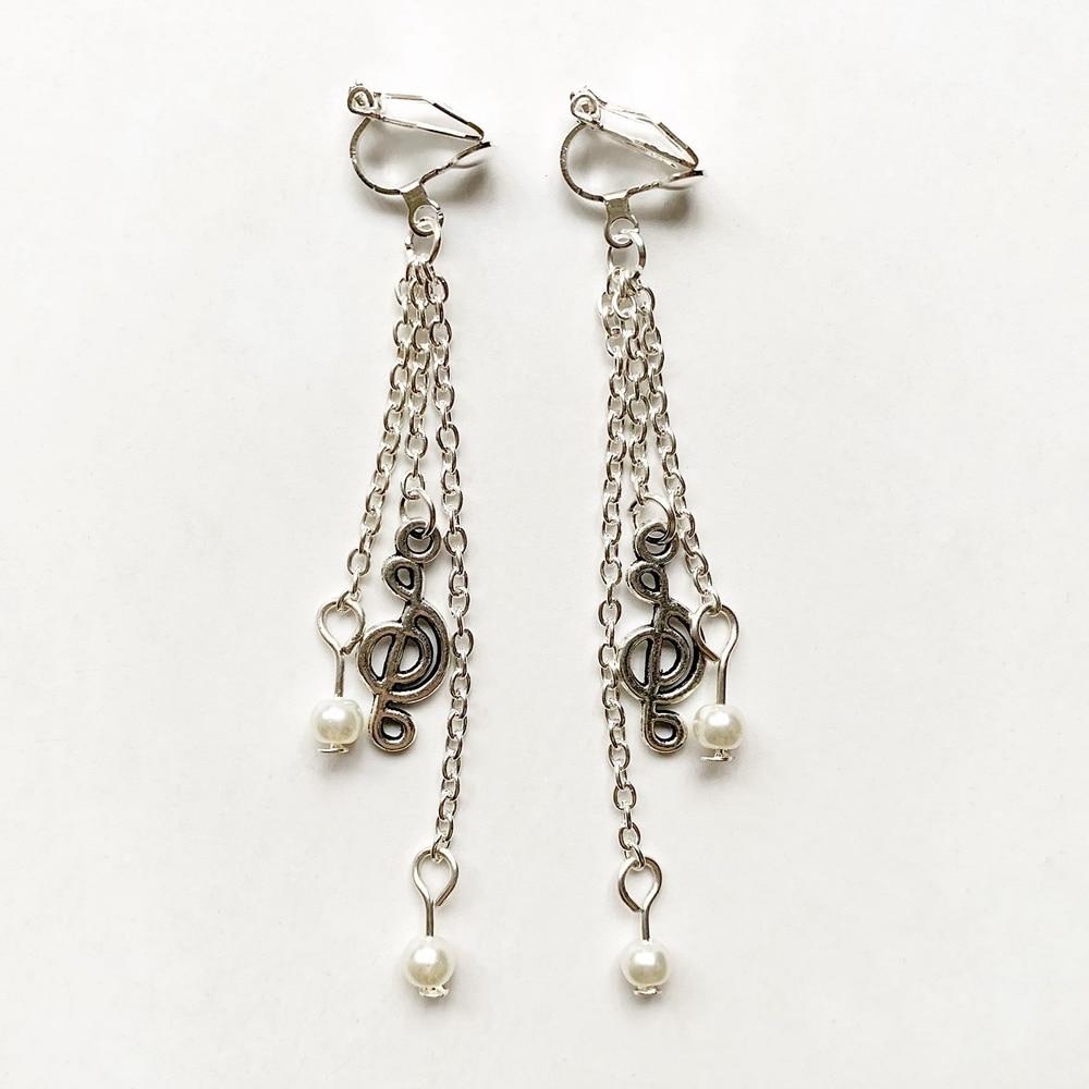 Free - Pearls Music Layered Earrings