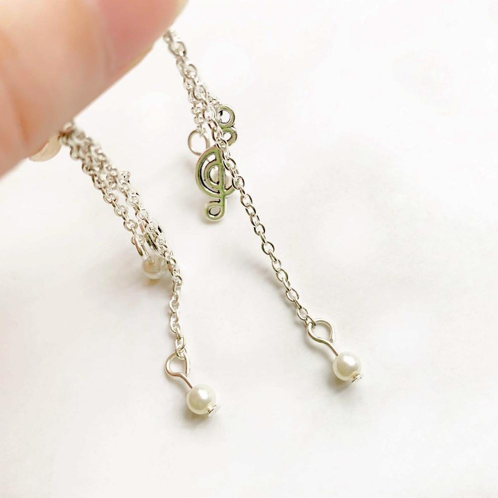 Free - Pearls Music Layered Earrings