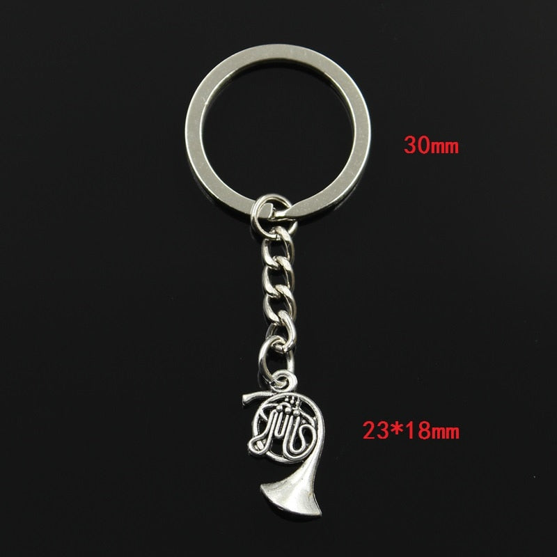 French Horn Keyring